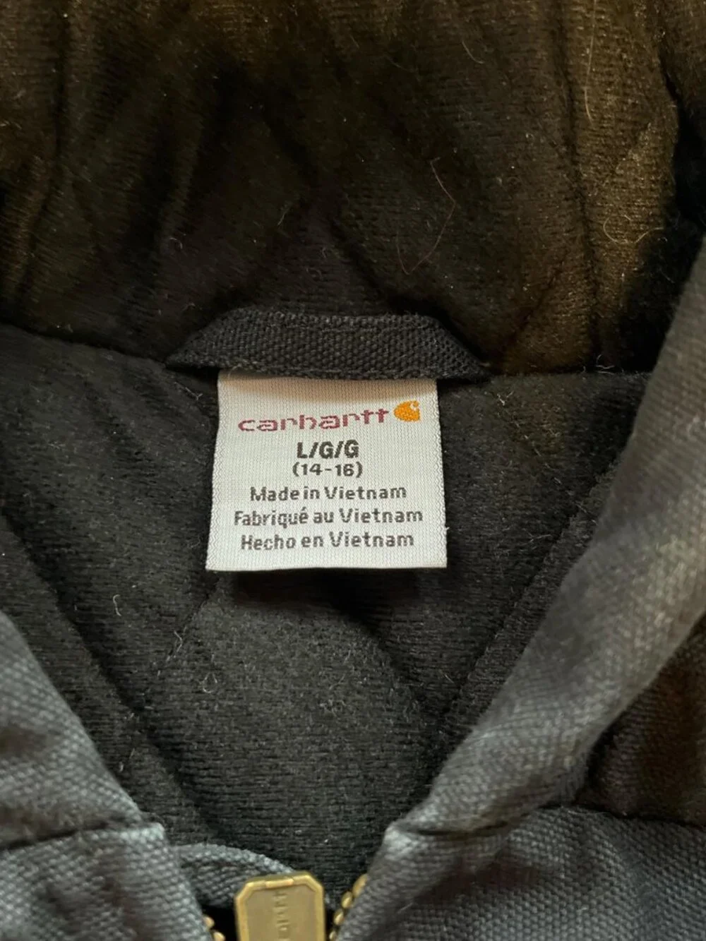 Carhartt Women's Black and Navy Jacket